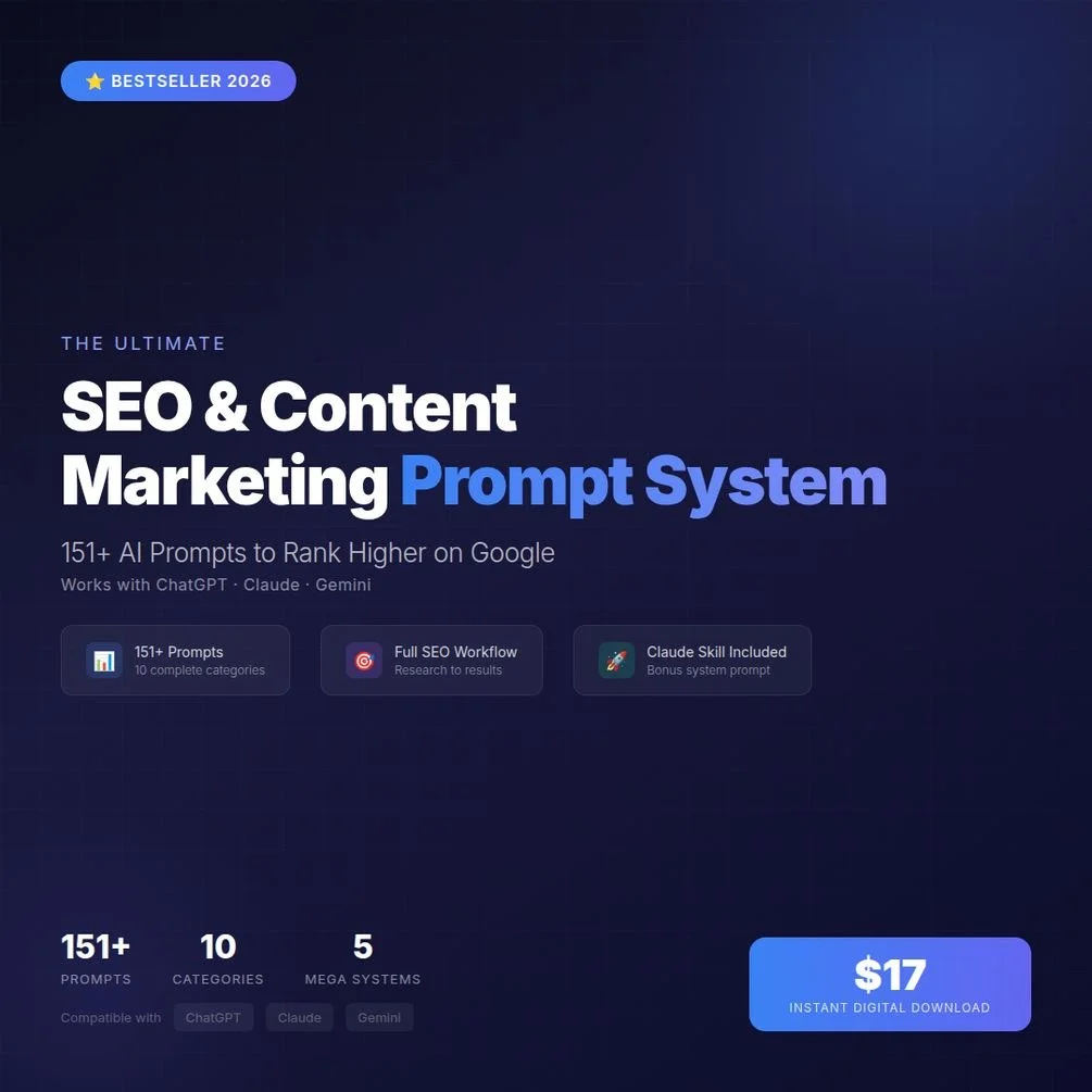 SEO & Content Marketing Prompt System